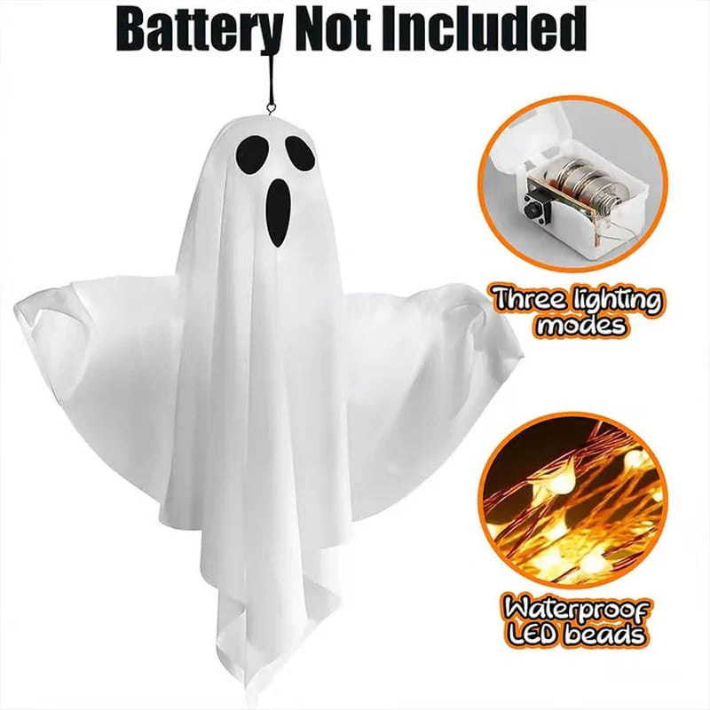 💥Halloween Preview 49% Off - 👻✨Halloween Glowing Ghost Chandelier