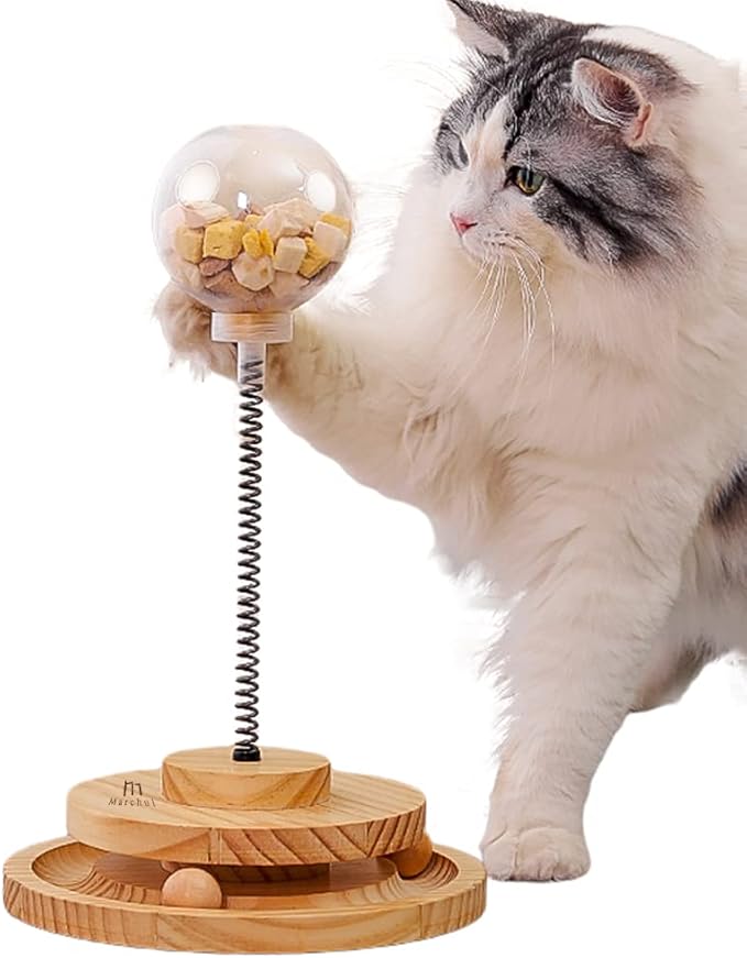 (🌲EARLY CHRISTMAS SALE - 50% OFF) 🎁Cat Treat Dispenser Toy, BUY 2 FREE SHIPPING