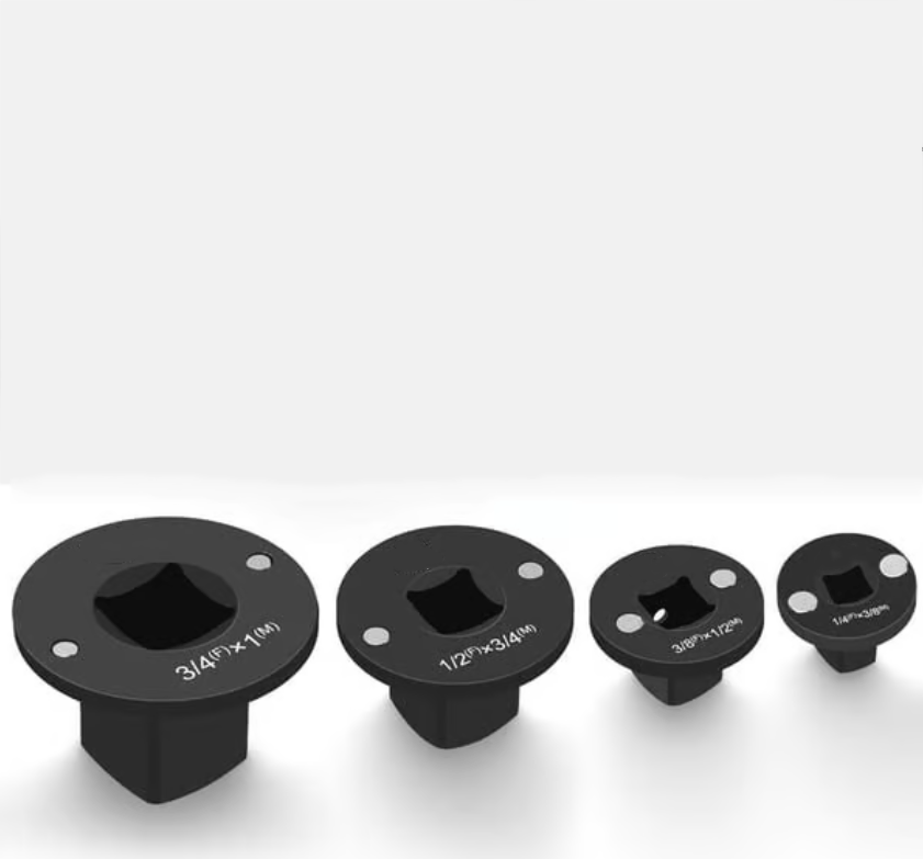 🎁TikTok Last Day Sale - 70% OFF🎉2025 Low Profile Impact Socket Adapter Set – Industrial Drive Ratchet & Wrench Adapter Set for Tight Spaces, 4PC Hardware Kit: 3/4