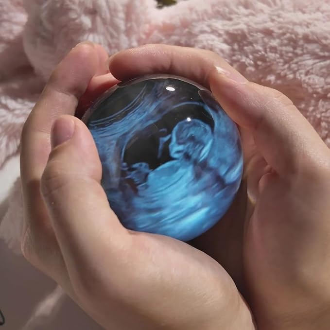 🏆Personalized Video Orb Christmas ornament -– A Crystal That Plays Your Story