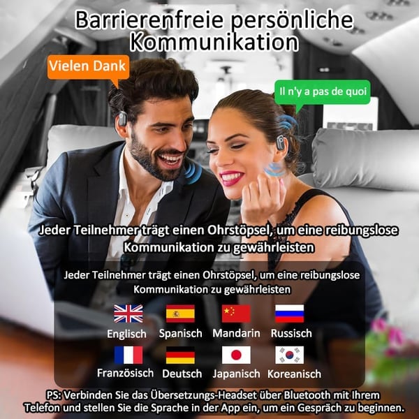 🏆Letzter Tag Verkauf 49% Rabatt🔥AI Translation OWS Wireless Neue Bluetooth5,4 Kopfhörer (Passend für iOS und Android)