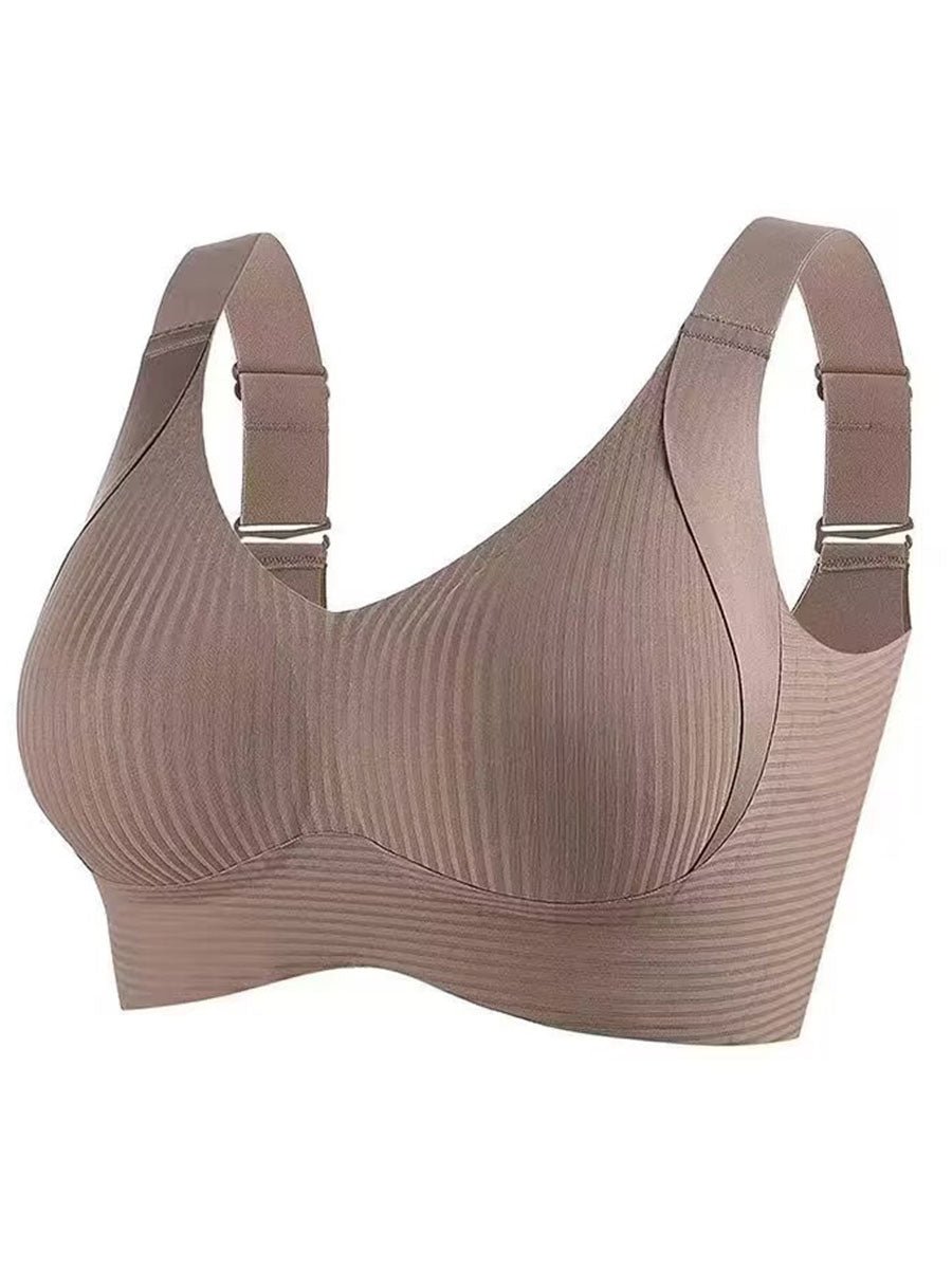🎁 Last Day Promotion 70% OFF🔥Women's Ribbed Push Up Adjustable Wireless Bra