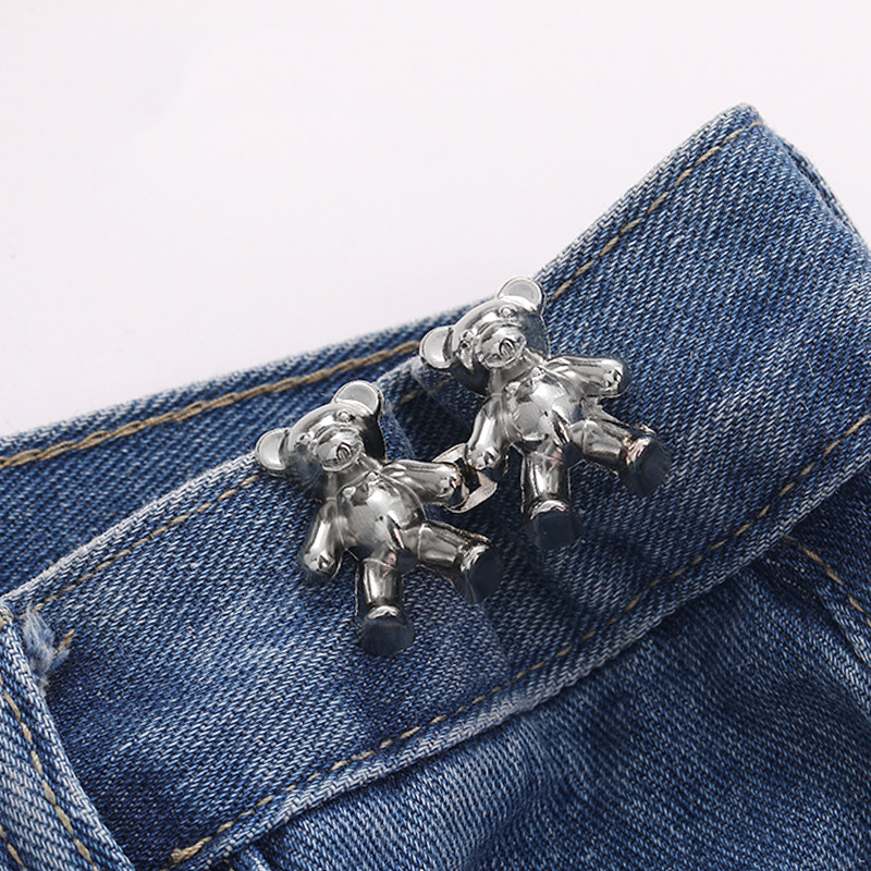 (🎄Christmas Big Sale -50% OFF)Cute Bear No-sew Waist Button