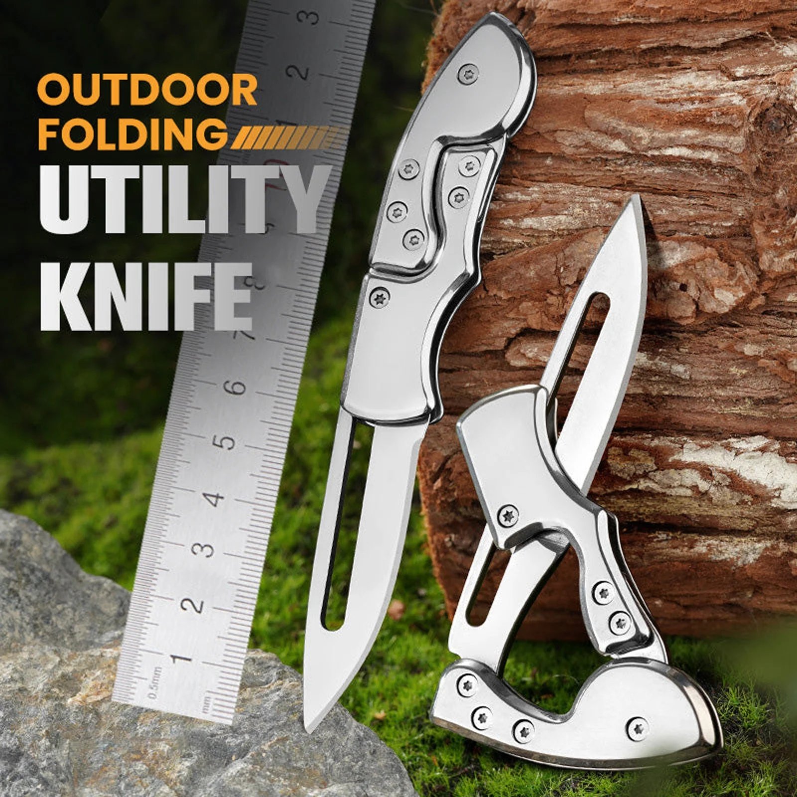 Outdoor Folding Utility Knife- Kitchen Supplies Clearance