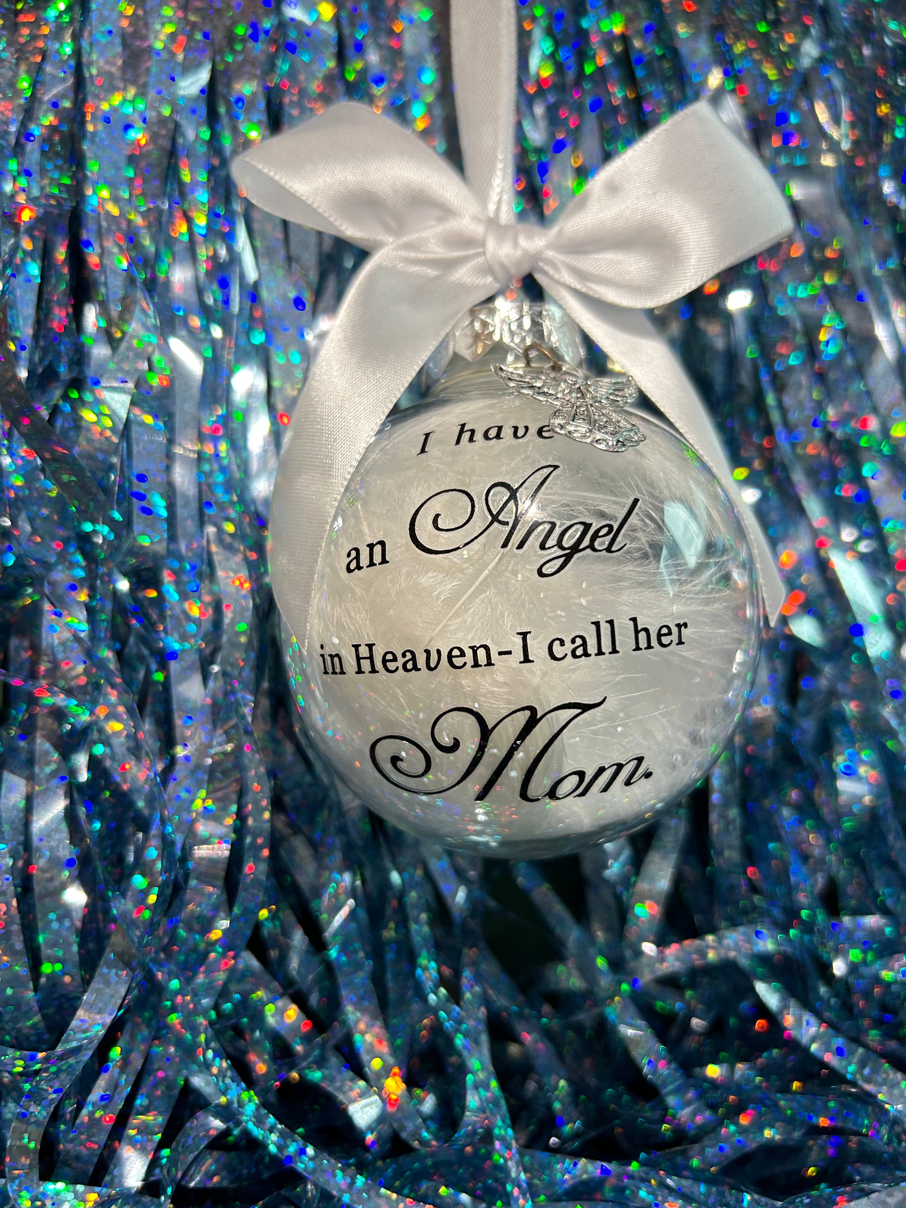 It's all handmade - Angel In Heaven Memorial Ornament