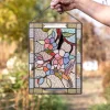 🎉Cardinal Stained Glass Window Panel