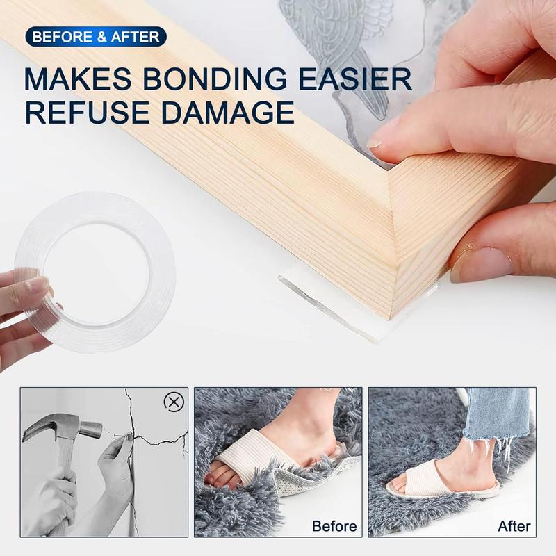 🎁TikTok Last Day Sale - 70% OFF🔥Strong Nano Double-Sided Tape – Traceless | Waterproof | Reusable