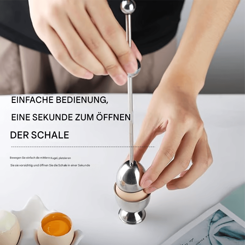 🔥Letzter Tag 50% Rabatt- Eierknacker-Werkzeug aus Edelstahl🍳🥚