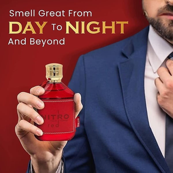 🎁TikTok Last Day Sale - 70% OFF✨Dumont Nitro Red For Men 3.4 Oz Eau De Parfum Spray