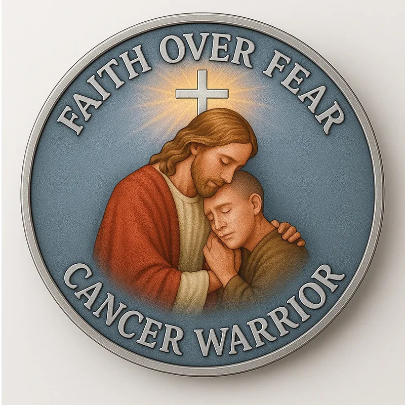 🏆Flash Sale 60% OFF -✝️ TH OVER FEAR CANCER WARRE COIN