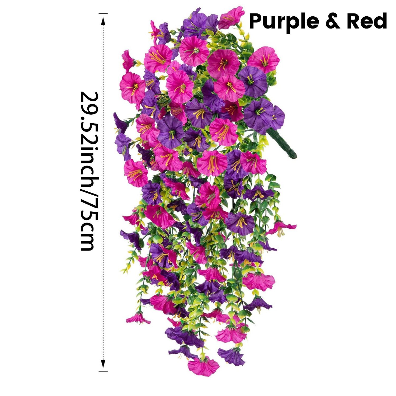 💖Mother's Day Hot Sale 50%OFF🌺UV Resistant Hanging Artificial Morning Glory Vine