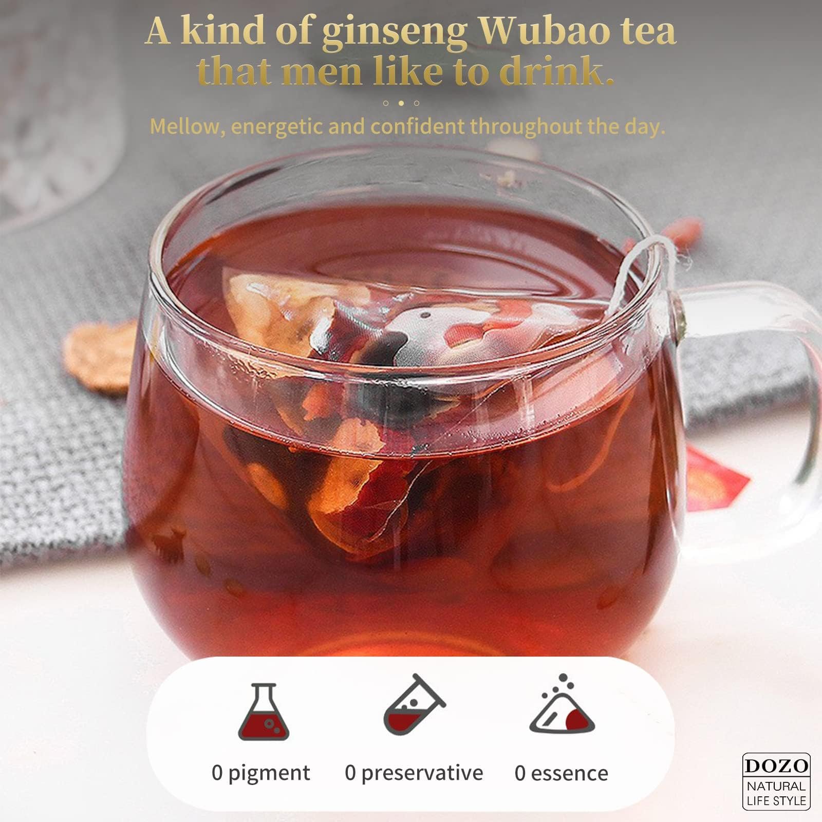 🔥Ginseng & Mulberry Herbal Tea