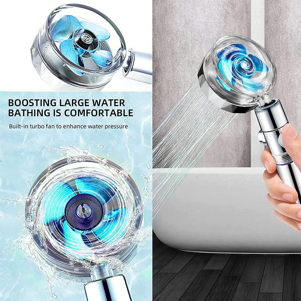 (🔥Early Christmas Hot Sale-48% OFF)Filtered Shower Head (with Fan)(Buy 2 Get 1 Free)