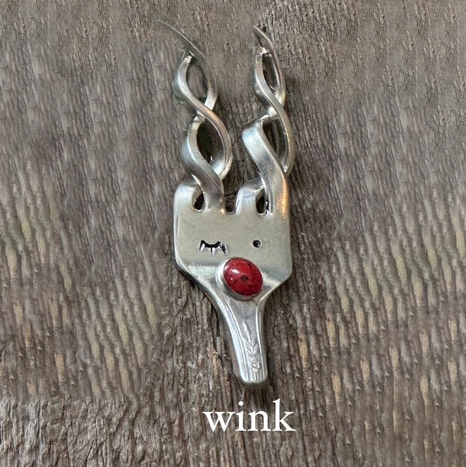 ✨Funny Fork Reindeer Ornament 🦌