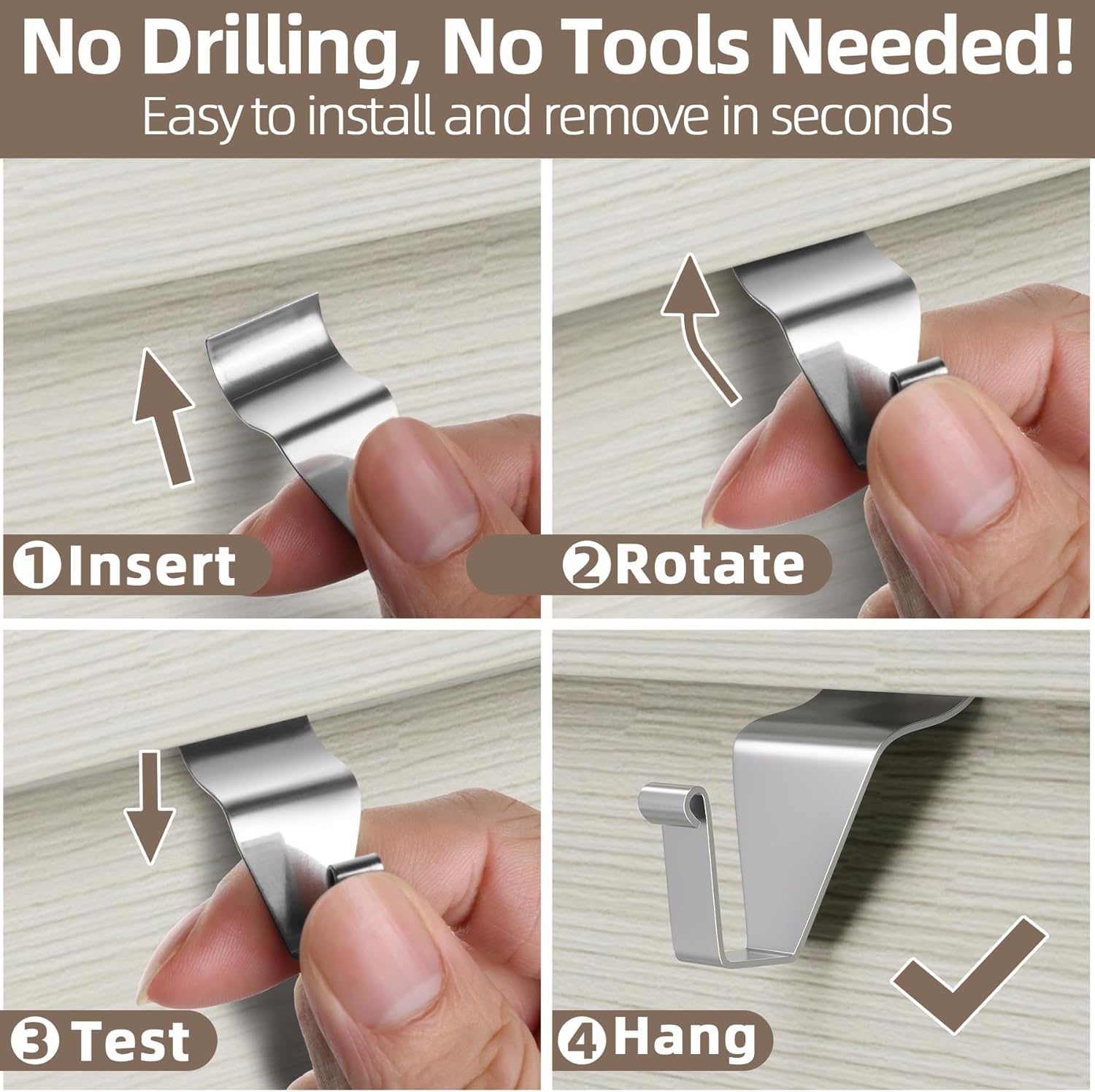 🎁TikTok Last Day Sale - 70% OFF🔥Nailless Siding Hanger🛠️