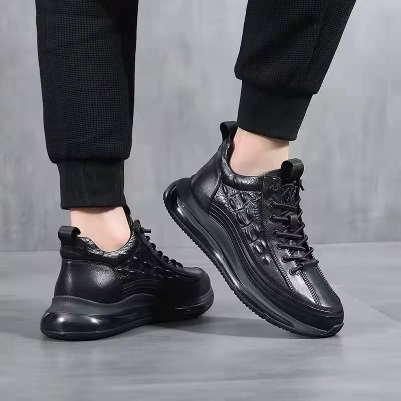 (Last Day Promotion 70% OFF) Fashion Comfortable Leather Casual Air Cushion Sneakers