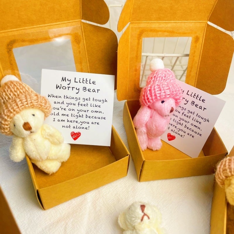 ⏰LAST DAY SALE 50% OFF🎁Handmade Mini Plush Teddy Bear in Box