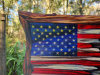 🔥Handmade Honor US Flag With Cypress Trim