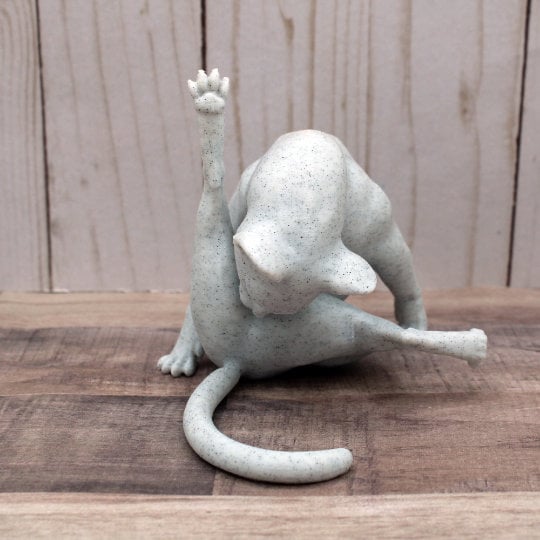 🐱No Shame Cat Sculpture | Funny Cat Figurine