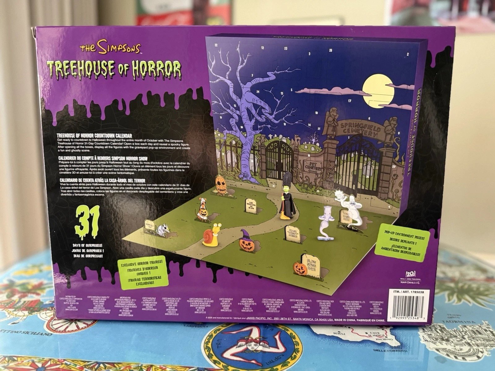 🔥Last Day 49% OFF🎁The Simpsons Treehouse of Horror 31 Day Advent Calendar