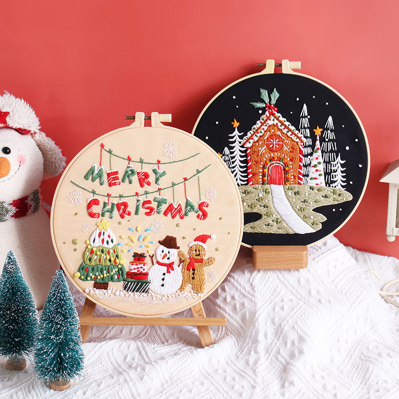 🔥Early Christmas Promotion !!! - Christmas Embroidery KIT [ Buy 2 GET 1 FREE ]