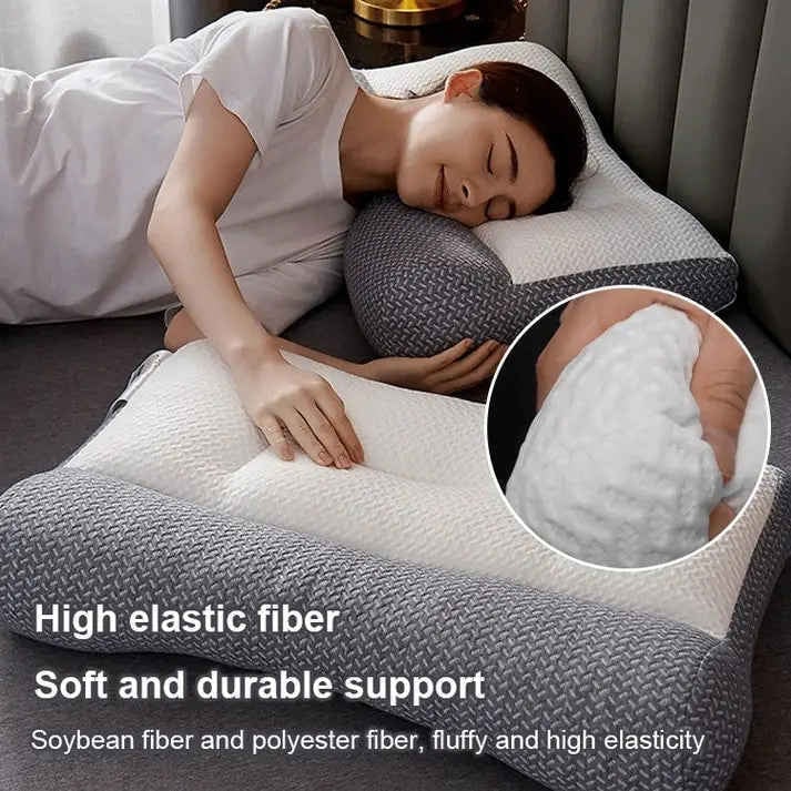 (🌲Early Christmas Sale- 50% OFF) Super Ergonomic Pillow - Buy 2 Free Shipping