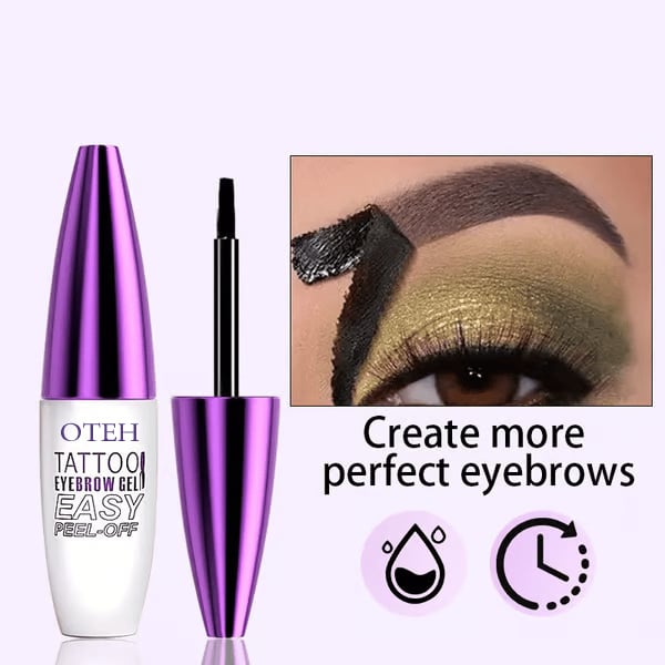 🏆Flash Sale⚡ 50K+ SOLD! Almost Gone💥Tattoo Eyebrow Gel - Enjoy easy semi-permanent eyebrow styling