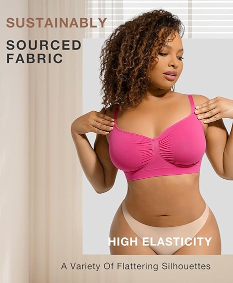 💖Wireless Sculpt Bra Comfort Bralettes No Underwire Unlined Cami Bra