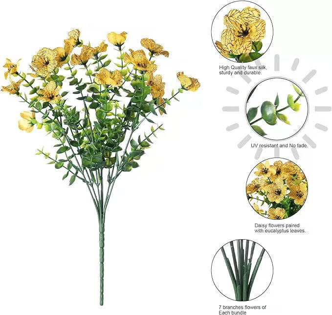 ✨Last Day 49% OFF - UV Simulation Artificial Flower(12pc/set)
