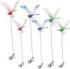 Dragonfly Clip Bug Repe Llent - 3D Dragonfly Garden Decor Deer and Horse Fly Deterrent for Indoor/Outdoor Garden