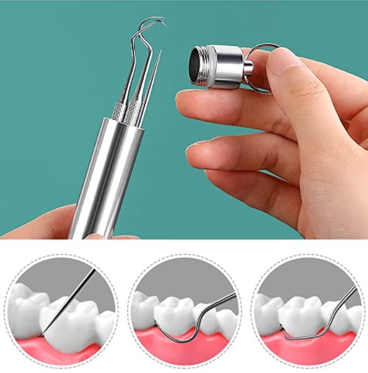 Christmas Hot Sale 48% OFF - Stainless Steel Toothpick Set 7pcs(🔥BUY 1 GET 1 FREE)