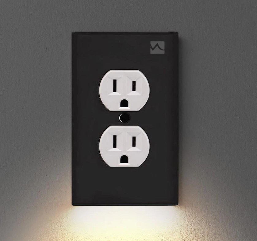 Christmas Sale-OUTLET WALL PLATE WITH LED NIGHT LIGHTS[UL FCC CSA CERTIFIED]