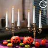 🔥Last Day Promotion 50% OFF🔥Ghost Flameless Taper Candles with Remote