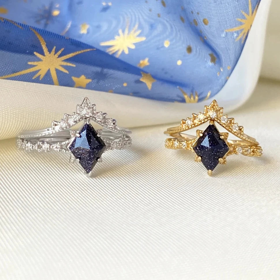 💍Adjustable Starry Night Ring Set✨