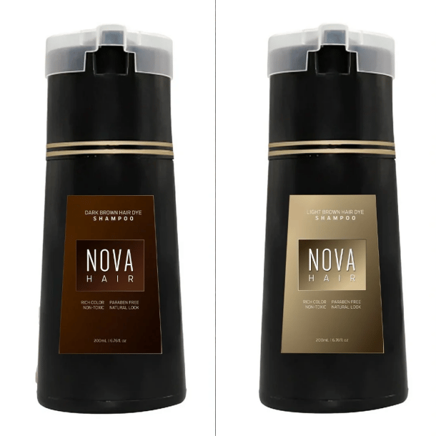 🔥LAST DAY 50% OFF🔥--NovaHair Instant Dye Shampoo🔥BUY 2 FREE SHIPPING