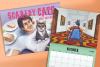 🎄🎅Christmas Presale - 49% OFF🎄-Scaredy Cats 2025 Monthly Calendar