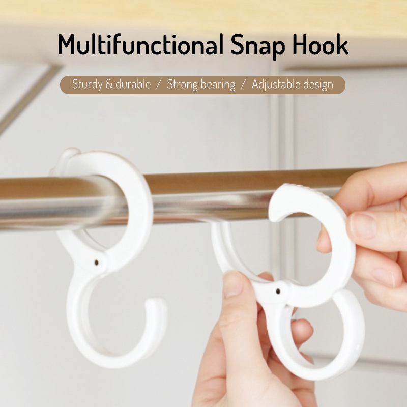 (🌲Early Christmas Sale- SAVE 48% OFF)Multifunctional Snap Hook(BUY 4 SETS GET FREE SHIPPING)