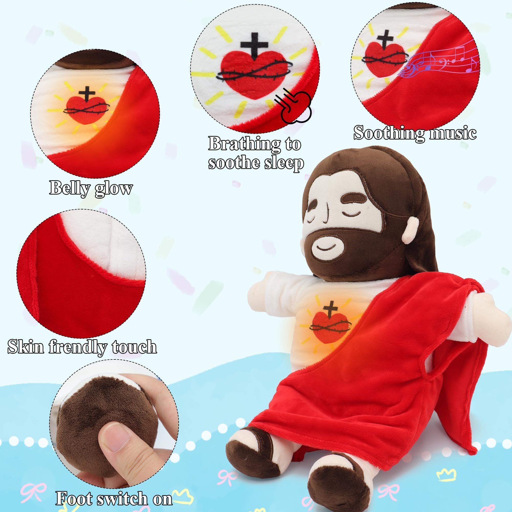 💖Plush Toys That Embrace And Soothe The Soul With Faith🎇