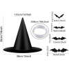 💥LAST DAY SALE 50% OFF💥Hanging Witch Hat & Bat Set