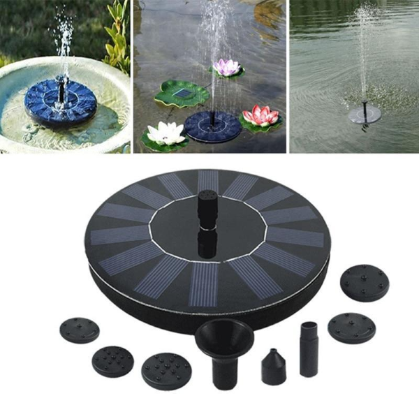 (Spring Hot Sale- Save 50% OFF) Solar Powered Fountain Pump- Buy 2 Free Shipping