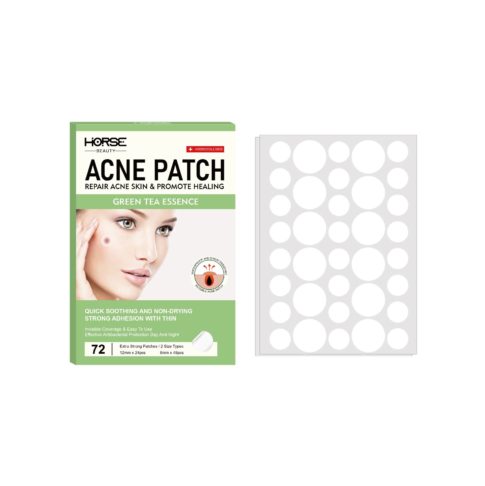 🔥Last Day Promotion 48% OFF-🎁-HORSE Invisible Pimple Patch