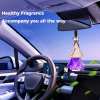Car Perfume Glass Crystal Decoration Pendant