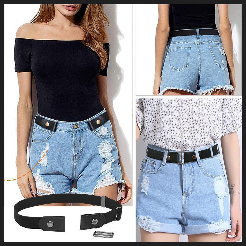 💖2022 Mother's Day Promotion- 48% OFF🌹Buckle-free Invisible Elastic Waist Belt- Buy 3 Get 1 FREE