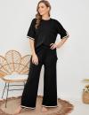 [Last Day Promotion] Classy Elastic Knit Lounge Set (LIMITED TIME FREE SHIPPPING)