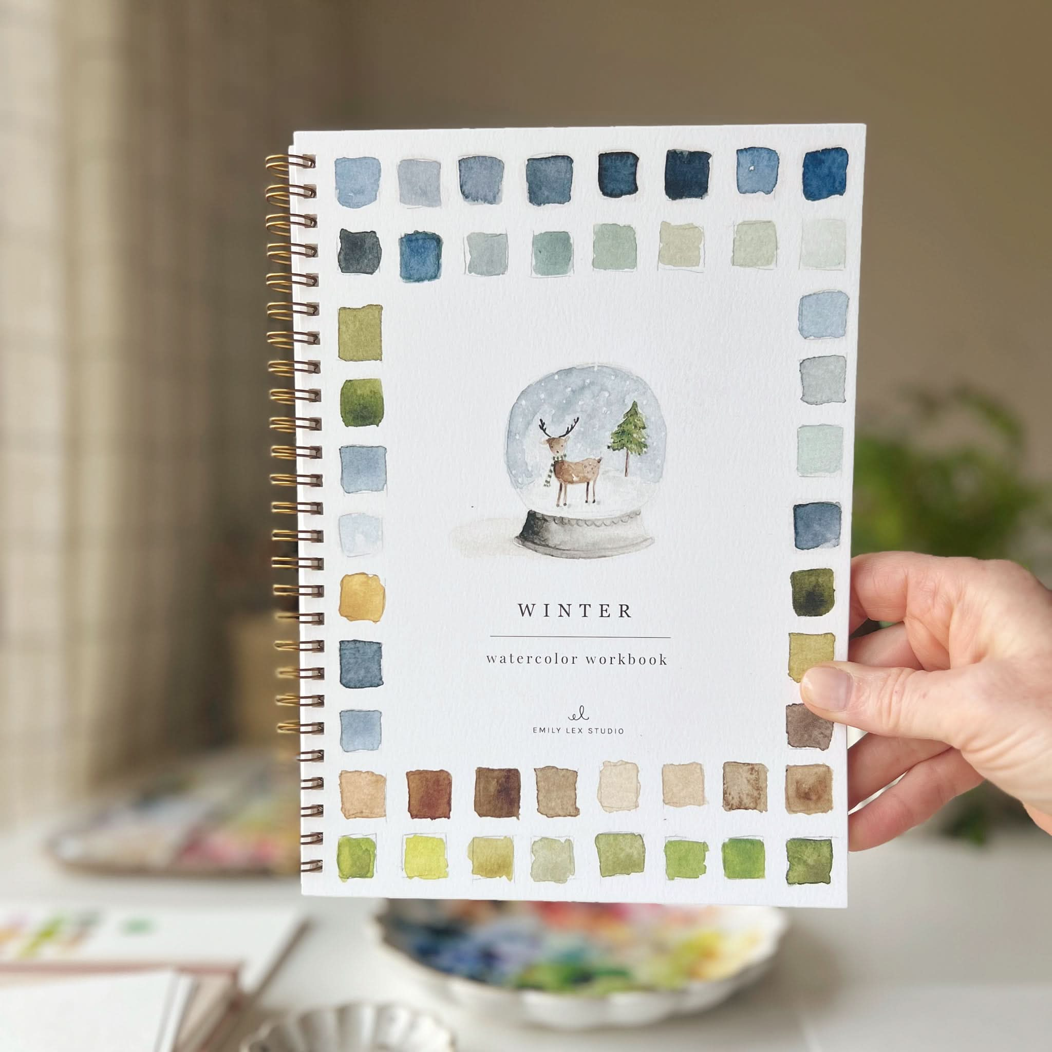 ❄️Winter Watercolor Workbook