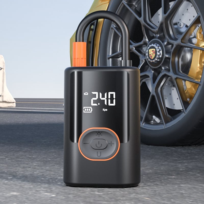 NEW YEAR CLEARANCE - 49% OFF!🔥Portable Tire Inflator - Inflation/Pressure Measurement/Lighting/Power Bank