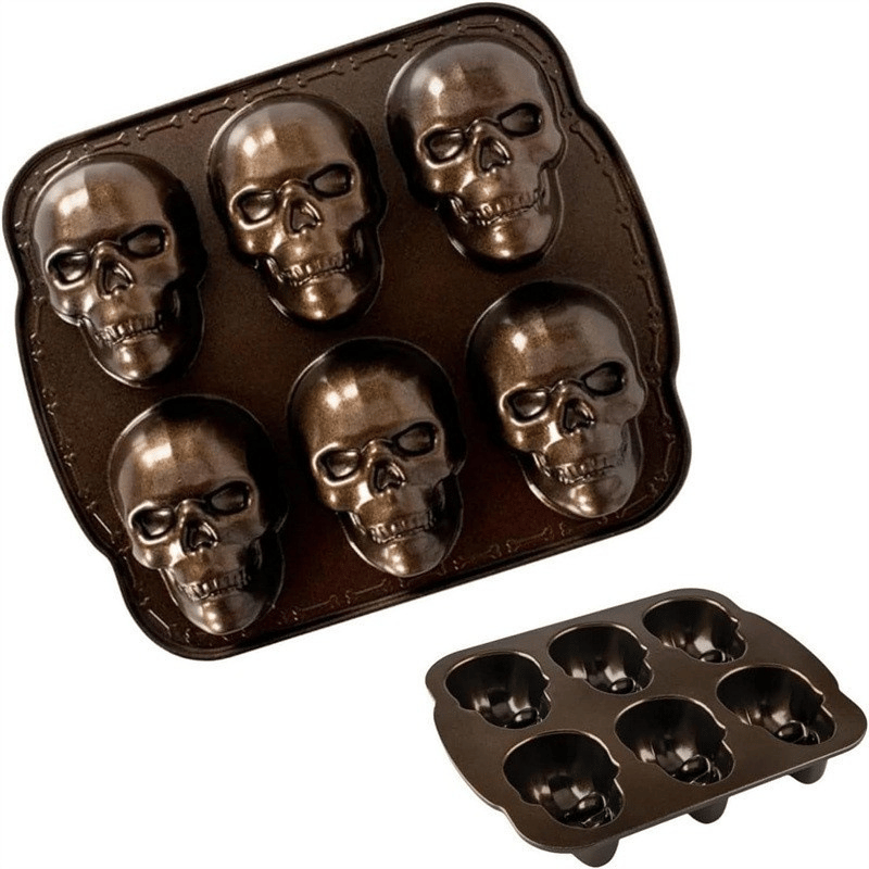 🎃Halloween Pre Promtion 49% OFF🔥3D Skull Bake Mold