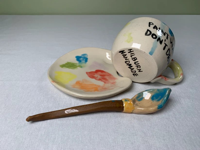 🎁TikTok Last Day Sale - 70% OFF🎨Paint Water Don't Drink-Artist Mug🍵