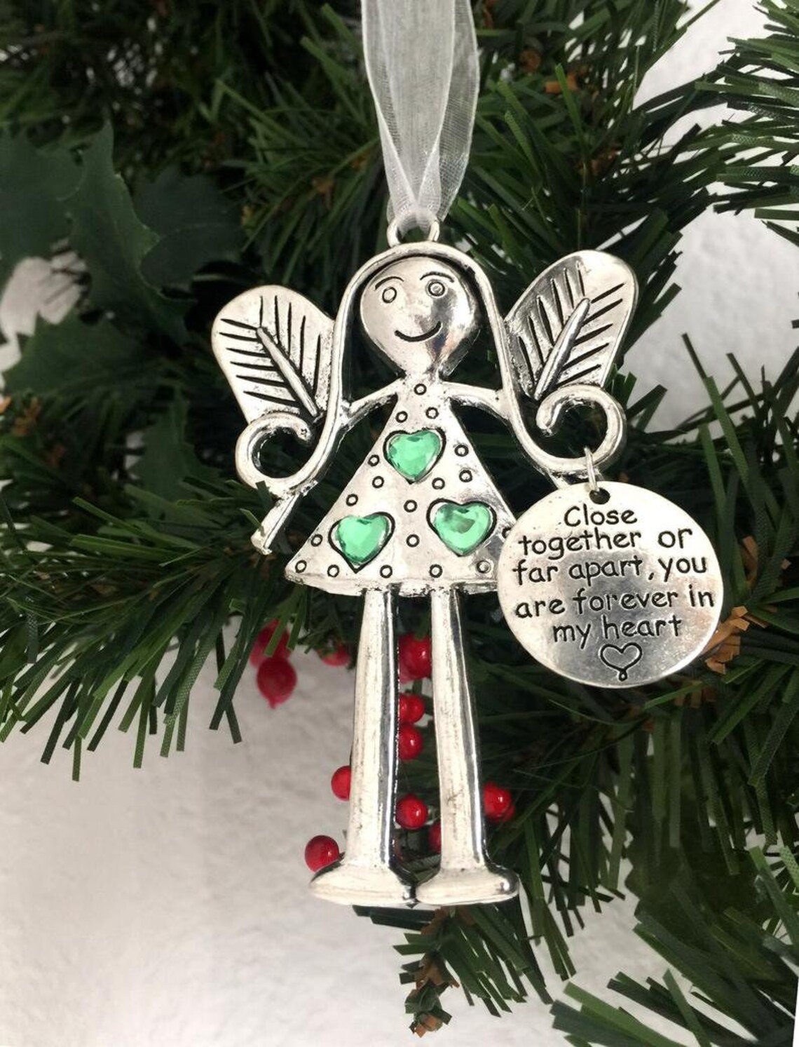 🔥Last Day Promotion 70% OFF🔥Angel Friendship Ornament Gift-Best Friend Gift