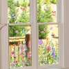 ✨LAST DAY 70% OFF💐Colorful Floral Bouquet Window Sticker(Cut To Size Freely)